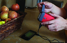Load image into Gallery viewer, American Red Cross Clipray Crank-Powered, Clip-On Flashlight &amp; Smartphone Charger, Red
