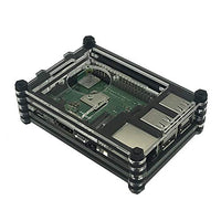 Raspberry Pi Case kit with Fan, Heatsinks, 5V / 2.5A Power Supply with On/Off Switch for Raspberry Pi 2 Model B,Raspberry Pi 3 Model B,Raspberry Pi 3 Model B+
