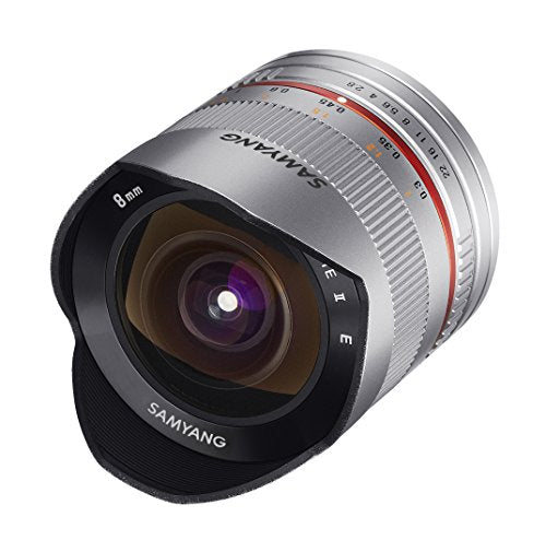 Samyang SY28FE8S-SE 8mm F2.8 Ultra-Wide Fisheye Lens for Sony E-mount and NEX Cameras