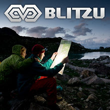 Load image into Gallery viewer, Blitzu Led Headlamp Flashlight For Adults And Kids   Waterproof Super Bright Cree Head Lamp With Red
