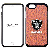 NFL Oakland Raiders Classic Football Pebble Grain Feel iPhone 6 Case, Brown