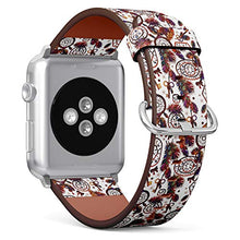 Load image into Gallery viewer, S-Type iWatch Leather Strap Printing Wristbands for Apple Watch 4/3/2/1 Sport Series (42mm) - Native American Indian Dream Catcher for Tribal Boho Style Pattern
