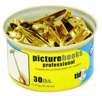OOK 50671 Professional Picture Hangers Tidy Tin Supports Up to 30 Pounds, 15 sets 15 sets