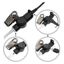 Load image into Gallery viewer, Two Way Radio Earpiece Transparent Security Earphone Concealed Surveillance Headset Walkie Talkie Headphone with PTT/VOX  Pair
