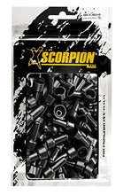 Load image into Gallery viewer, XScorpion BCC1614 Closed End Crimp Cap Gauge Wire Connector Terminal 100/Bag, Black
