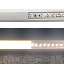 Load image into Gallery viewer, LightingWill 5-Pack V-Shape LED Aluminum Channel System 3.3ft/1M Anodized Silver Flush Corner Mount for &lt;12mm Width SMD3528 5050 LED Strips with Oyster White Cover, End Caps and Mounting Clips V03S5
