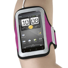 Load image into Gallery viewer, MYBAT 213 Vertical Pouch Universal Sport Armband - Hot Pink

