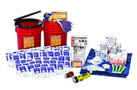 More Prepared 10 Person Office Emergency Kit with Seat