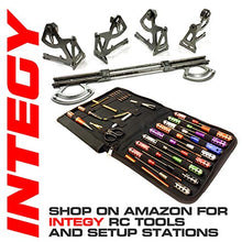 Load image into Gallery viewer, Integy RC Model C24868RED QuickPit Spring Steel Allen Hex (7) Wrench Set w/Carbon Fiber Handle

