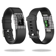 Load image into Gallery viewer, MightySkins Skin Compatible with Fitbit Charge 2 - Houndstooth | Protective, Durable, and Unique Vinyl Decal wrap Cover | Easy to Apply, Remove, and Change Styles | Made in The USA
