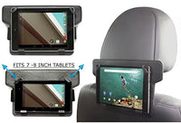 Navitech in Car Leather Headrest Mount Compatible with The AT&T Trek HD 4G Tablet