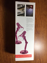 Load image into Gallery viewer, Radioshack 2 Pack Mini Retro Lamps
