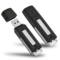 Digital Voice Recorder; Modea Portable Digital USB Disk Audio Voice Recorder with U Flash Memory (8GB)(Black)