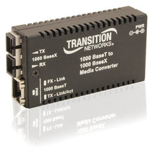 Load image into Gallery viewer, Trnston Nw - Transition Stand-Alone Mini Gigabit Ethernet Media Converter Media Converter 1000Base-Sx, 1000Base-T Rj-45 / Sc Multi-Mode Up To 1800 Ft 850 Nm &quot;Product Category: Networking/Tranceivers &amp;
