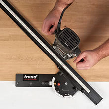 Load image into Gallery viewer, Trend 36-Inch Varijig Adjustable Angle Guide for Routers &amp; Circular Saws, VJS/AG/36
