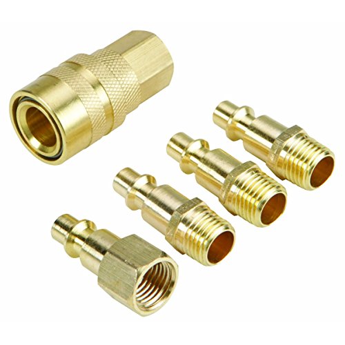 5 Piece Brass Quick Connect Starter Set