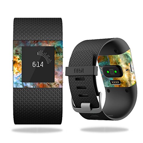 MightySkins Skin Compatible with Fitbit Surge Cover Skins Sticker Watch Space Cloud