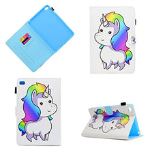 Load image into Gallery viewer, iPad Mini 4 Case, Artyond PU Leather Stand Smart Case [Cards Slots &amp; Money Holder] Protective Cover Folio Flip Wallet Case for Apple iPad Mini4 (Unicorn)
