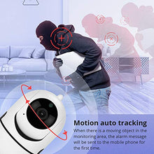 Load image into Gallery viewer, INQMEGA FHD 1080P WiFi Home IP Camera, Indoor Pan/Tilt 2.4Ghz Wireless Security Camera,Nanny cam with Auto Tracking, Cloud Service, Night Vision, Two Way Audio for Baby/Elder/Pet (White)
