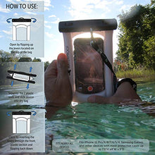 Load image into Gallery viewer, geckobrands Float Phone Dry Bag, White
