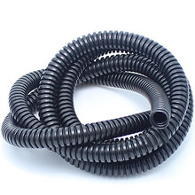 Load image into Gallery viewer, ESUPPORT Black 15mm Width Split Loom Wire Flexible Tubing Conduit Hose Cover Car 50M Length
