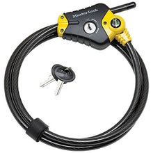 Load image into Gallery viewer, Master Lock 8413XDPF 6&#39; Python Adjustable Padlock &amp; Cable
