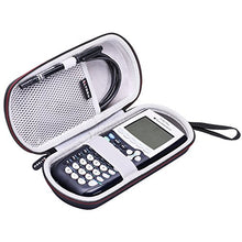 Load image into Gallery viewer, LTGEM Case for Texas Instruments TI-84, 89/83 / Plus/CE Graphics Calculator-Includes Mesh Pocket.(Hard and Black)
