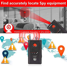 Load image into Gallery viewer, Automust Anti-spy Hidden Camera Bug RF Detector Wireless Bug Detector Hidden Camera Lens Detector Radio Wave Signal Detect Full-Range GSM Device Finder, Camera Detector for Anti Eavesdropping/Candid
