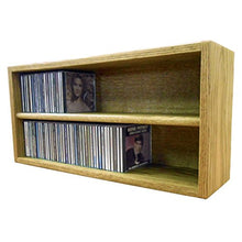 Load image into Gallery viewer, The Wood Shed Capacity 124 CD&#39;s
