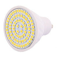 Aexit GU10 SMD Wall Lights 2835 80 LEDs Plastic Energy-Saving LED Lamp Bulb Warm White AC Night Lights 220V 8W