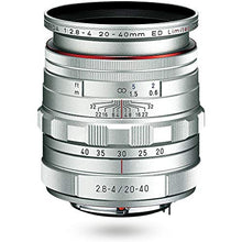 Load image into Gallery viewer, PENTAX Limited lens standard zoom lens HD PENTAX-DA20-40mm F2.8-4ED Limited DC WR Silver(Japan Import-No Warranty)
