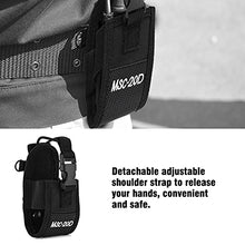 Load image into Gallery viewer, Zerone Portable Walkie Talkie Nylon Belt Case Bag with Adjustable Shoulder Strap Two Way Radio Holder Holster for MSC-20D
