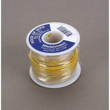 Load image into Gallery viewer, Miniatronics 100&#39; Stranded Wire 18 Gauge, Yellow
