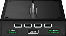 Load image into Gallery viewer, Rocketfish - 6-Outlet/4-USB Wall Tap Surge Protector - Black
