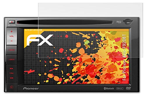 atFoliX Screen Protector Compatible with Pioneer Avic-F920BT Screen Protection Film, Anti-Reflective and Shock-Absorbing FX Protector Film (3X)