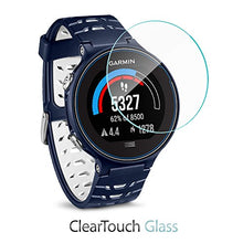 Load image into Gallery viewer, Garmin Forerunner 630 Screen Protector, BoxWave [ClearTouch Glass] 9H Tempered Glass Screen Protection for Garmin Forerunner 630
