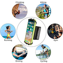Load image into Gallery viewer, WANPOOL Walking Wristband/Forearm Band Phone Holder for iPhone 14, 13 Pro Max, 12 Pro, XR, Xs, X and Other 4.5-6 Inch Phones
