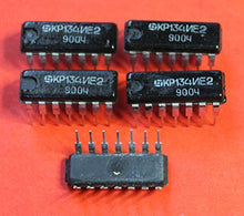 Load image into Gallery viewer, S.U.R. &amp; R Tools KR134IE2 Analogue SN74L90 IC/Microchip USSR 6 pcs
