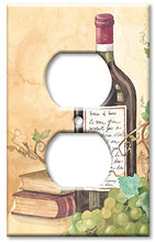 Load image into Gallery viewer, Outlet Cover Wall Plate - Wine Table
