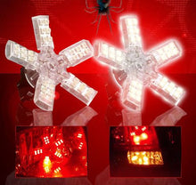 Load image into Gallery viewer, White LED Spider Light Bulbs 1157 Set of 2 for Tail Lamps &amp; Brake Lights Dual Brightness 5050 SMD BAY15d 7528 154 2057 2357 2397 3497 1016 1034 7528
