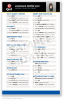 Lowrance Airmap 600C Qref Card Checklist (Qref Avionics Quick Reference)