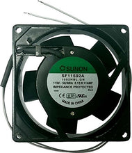 Load image into Gallery viewer, Sunon 92mm x 25mm 110-120 Volt AC Metal Frame B-Bearing Fan SF11592A 1092HBL.GN
