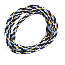 Load image into Gallery viewer, Aexit 4mm PET Tube Fittings Cable Wire Wrap Expandable Braided Sleeving Blue Yellow Microbore Tubing Connectors 50cm Length
