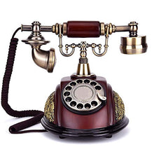 Load image into Gallery viewer, Vintage Turntable Telephone, Home Mechanical Ringtone Fixed Landline (2518 cm)
