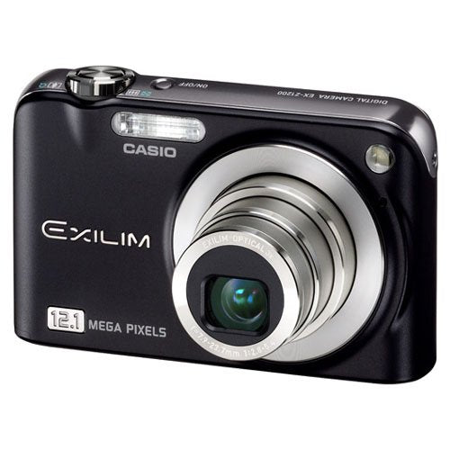 Casio Exlim EX-Z1200 12MP Digtial Camera with 3x Anti Shake Optical Zoom (Black)