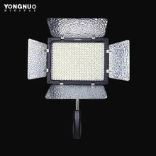 Load image into Gallery viewer, Yongnuo Professional LED Video Light Flash YN300-II With 300pcs Lamps, 4 color sheets for DSLR Camera Canon EOS, 3200-5500K adjustable color temperature

