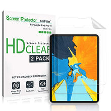 Load image into Gallery viewer, amFilm Screen Protector for iPad Pro 11 (2 Pack) HD Clear, Flex Flim, Case Friendly, Apple Pencil Compatible, High Sensitivity, Face ID Compatible
