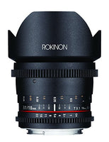 Rokinon DS10M-N 10mm T3.1 Cine Wide Angle Lens for Nikon Digital SLR