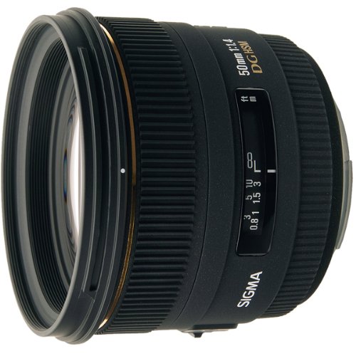 Sigma 50mm f/1.4 EX DG HSM Autofocus Lens for Sony & Minolta