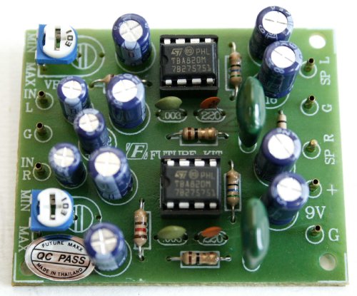 Aseembled Kit 2W Mini Stereo Amplifier TBA820M Easy 3-12VDC supply